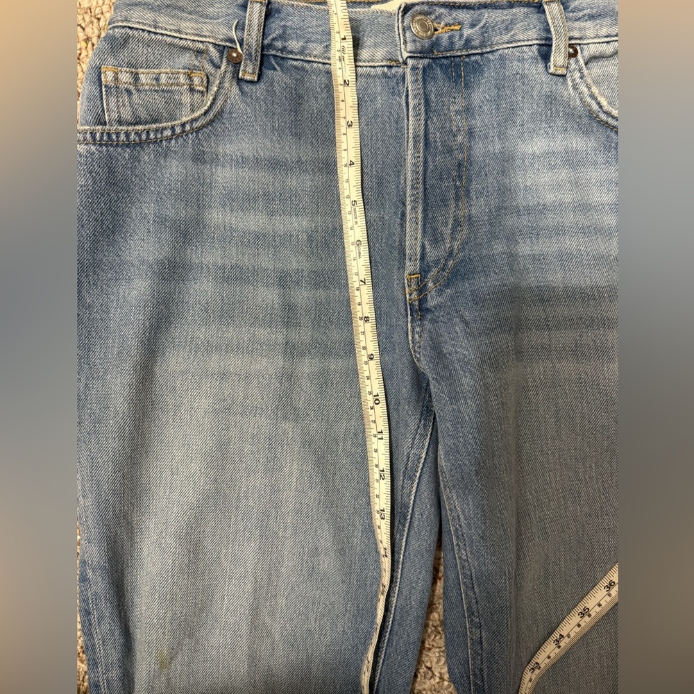 We The Free Light Blue Denim Jeans Maggie mid rise size 26 - Picture 11 of 11